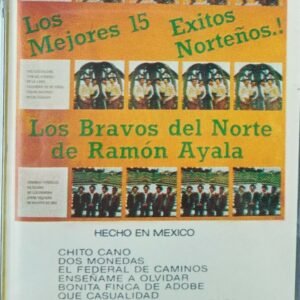 Ramon Ayala y Los Bravos Del Norte Los Mejores 15 Exitos Norteños. Cassette | eBay