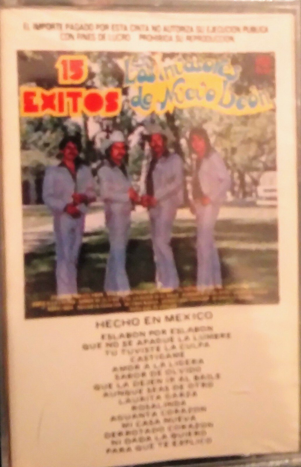 15 Exitos Los Invasores De Nuevo Leon Cassette | eBay
