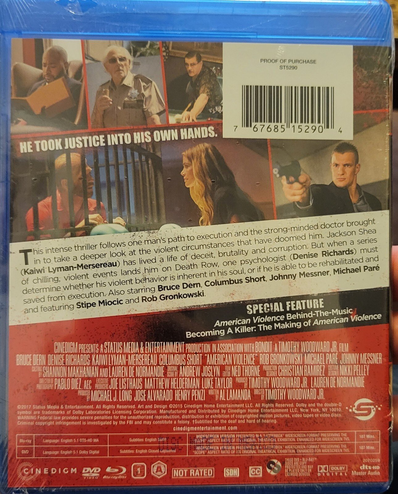 American Violence Blu-Ray | eBay - Image 2