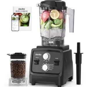 Aeitto Blenders for Kitchen with 1800W Motor, 68Oz. Large Capacity, 2-in-1 Blend | eBay