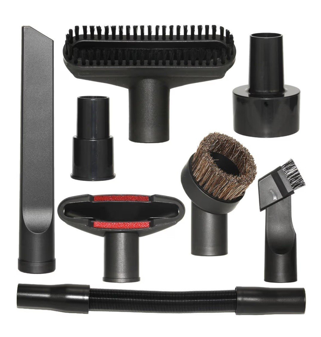 Vacuum Attachments With Extension Hose Dusting Brush Crevice Tool Nozzle | eBay