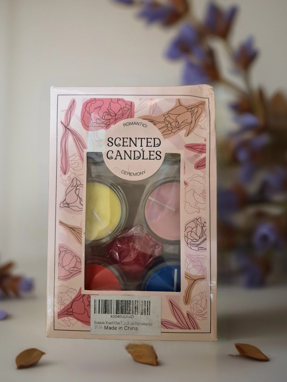 Romanticizing 6 Pcs Round Glass Scented Candles | eBay