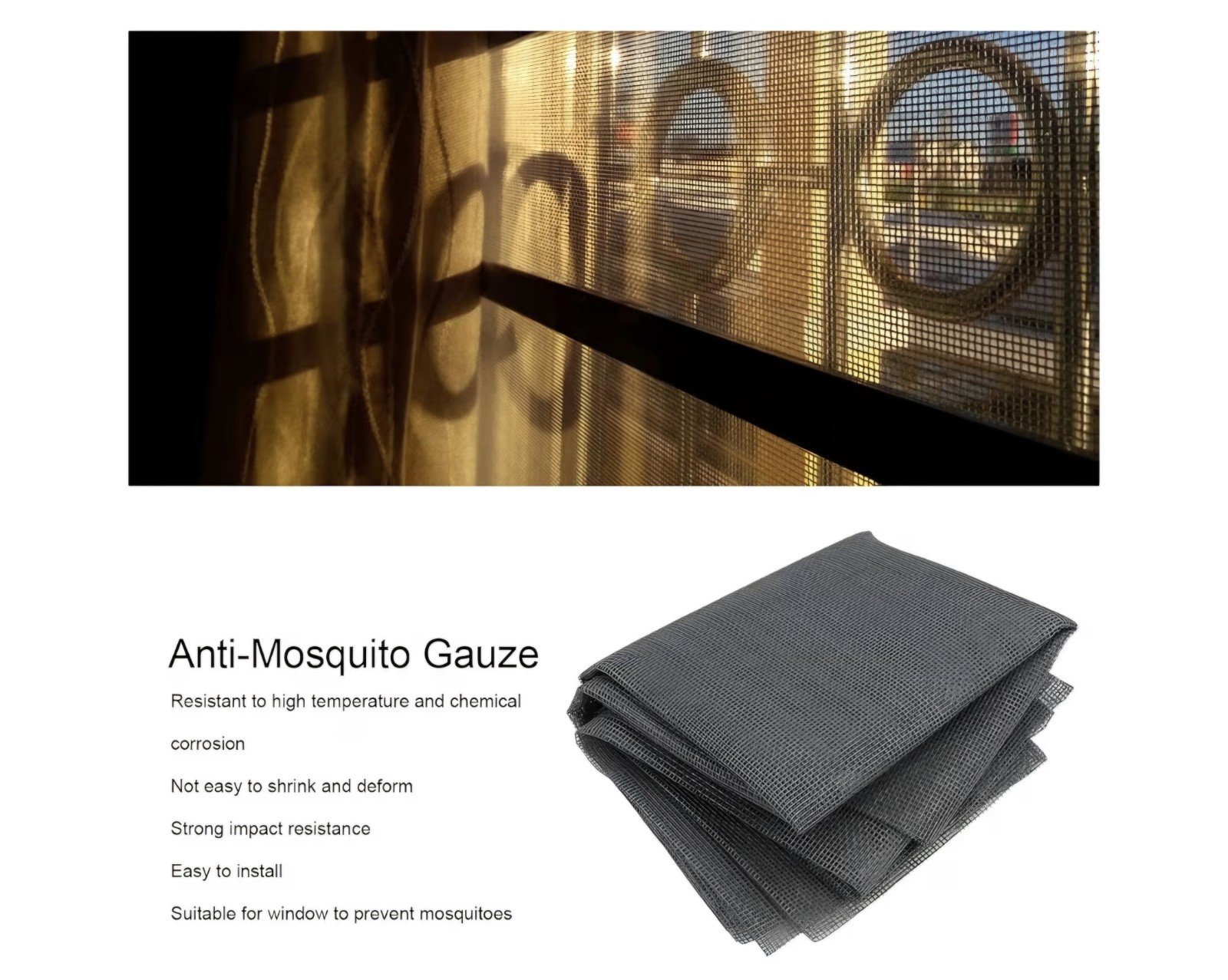 Tear Screen: Plain Weave Technology. Suitable For Bedroom And Roof Window. | eBay - Image 2