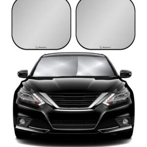 Magnelex Windshield Sun Shade-Reflective Fabric-Foldable-Universal Fit | eBay