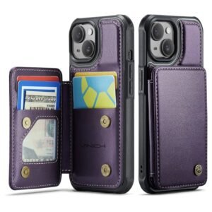 Vinish iphone 14 Wallet Case With Card Holder Blocking Credit Slots Kickstand | eBay