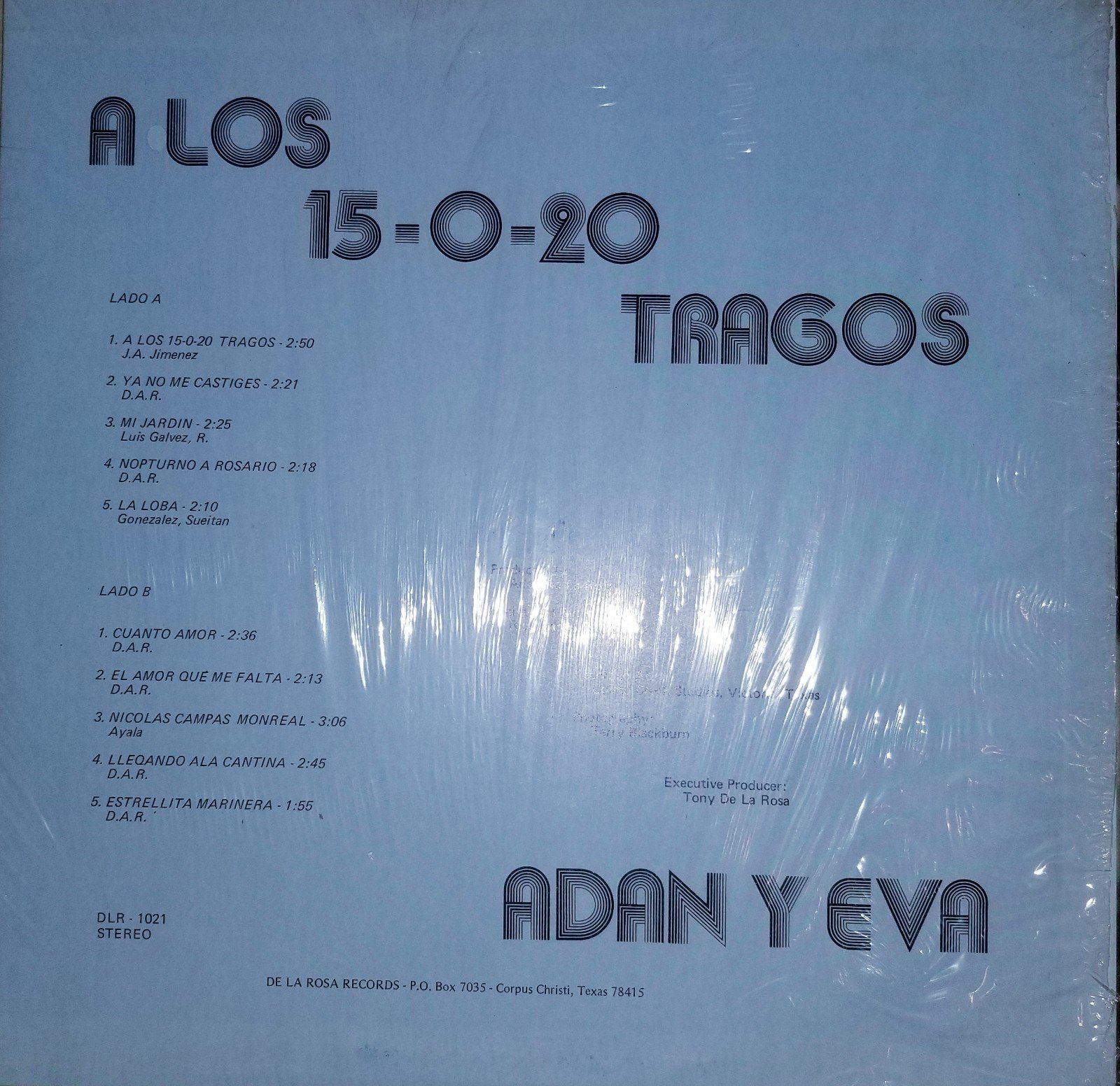Adan Y Eva A Los 15 O 20 Tragos Lp | eBay - Image 2
