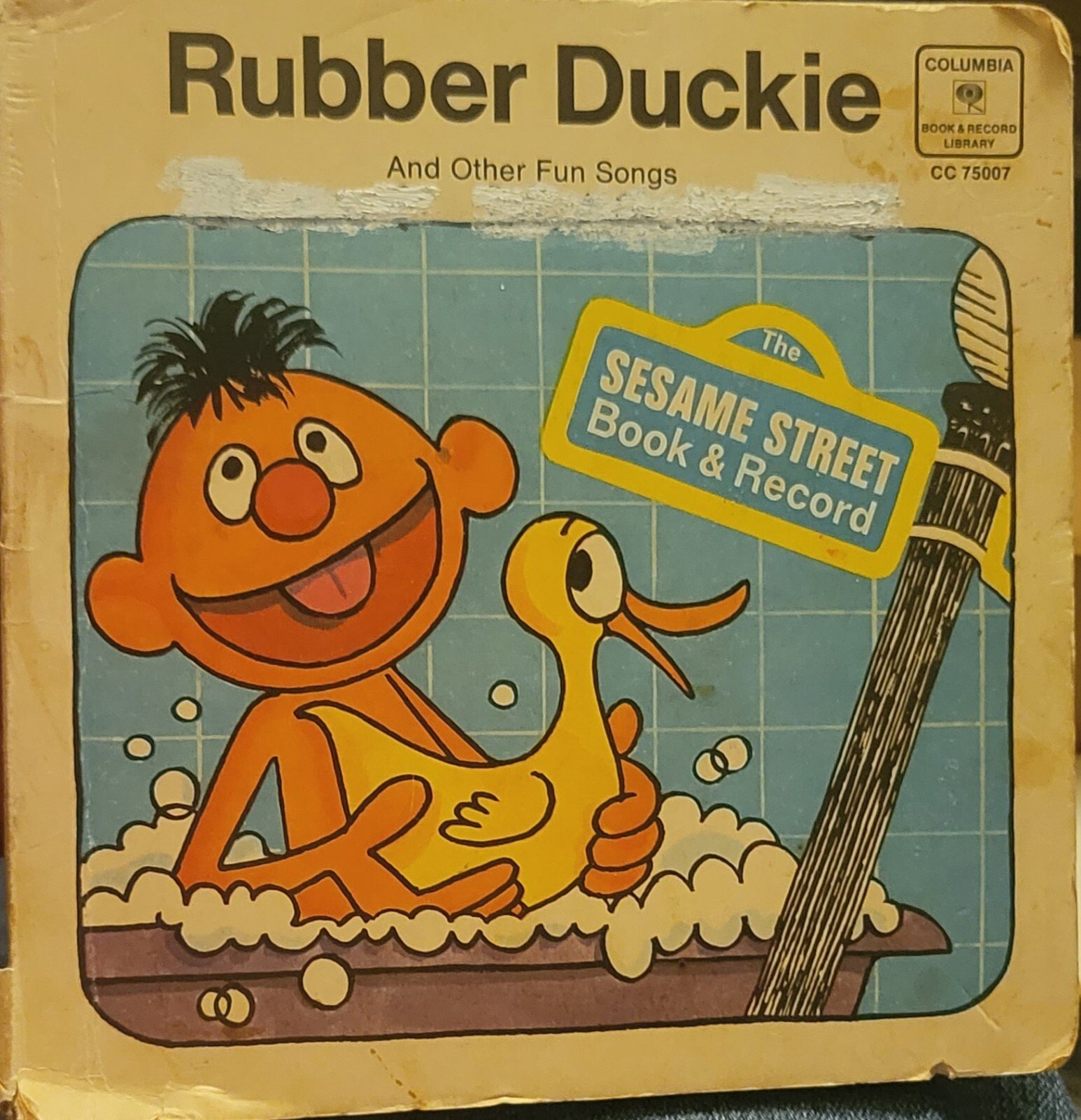 Sesame Street Rubber Duckie And Other Fun Songs 7" 1970 Columbia Book & Record | eBay