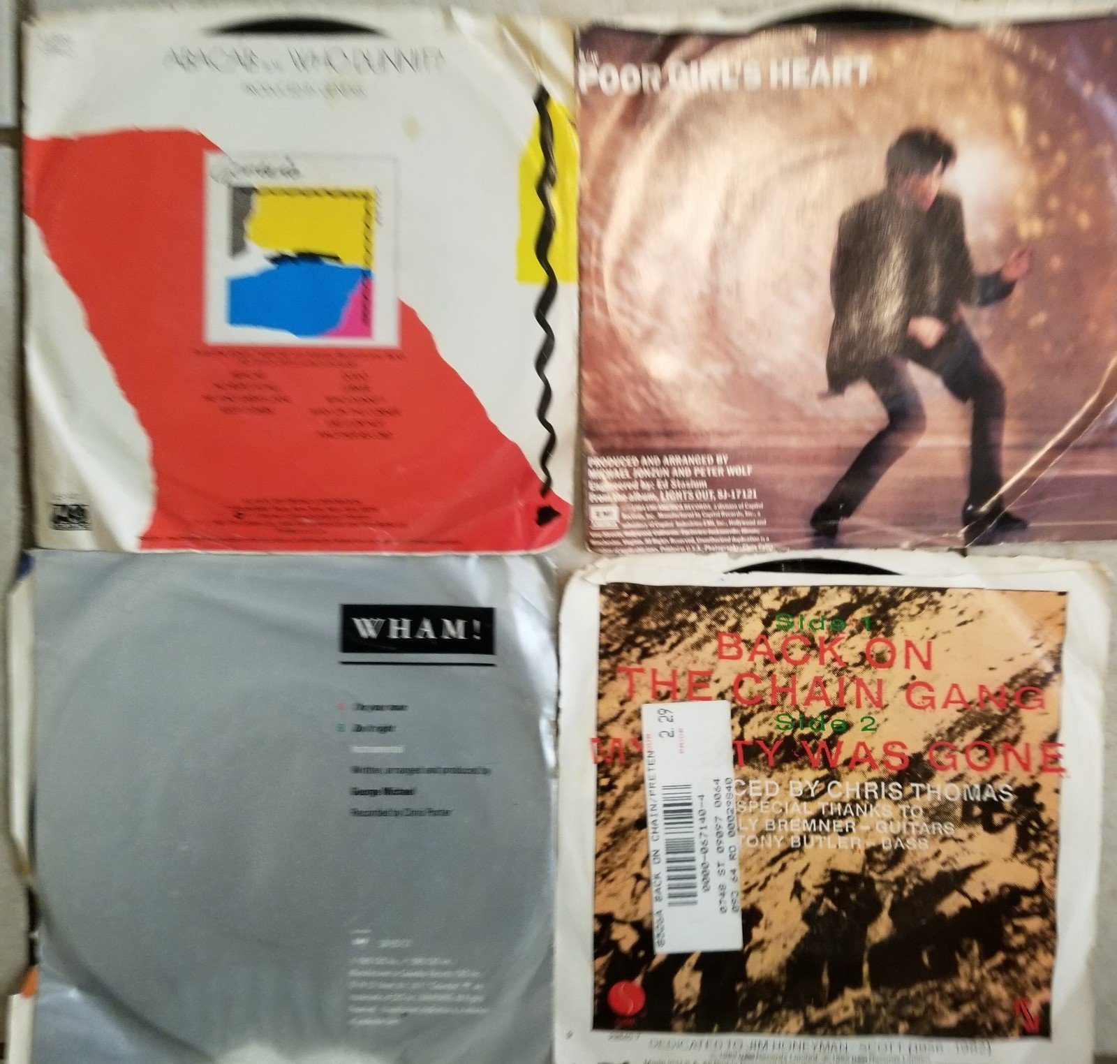 Lot Of 4 Records 45 Original Sleeve Cover | eBay - Image 2