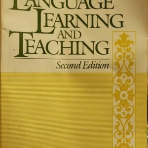 Principles of Language Learning and Teaching - Second Edition - GOOD 9780137014910| eBay