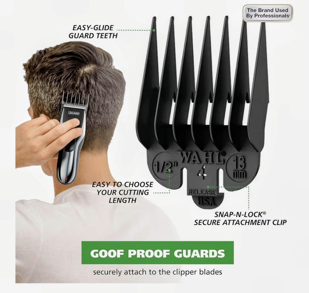 Wahle Clipper Rechargeable Cord/Cordless Haircutting and Trimming Kit 43917104492| eBay - Image 2