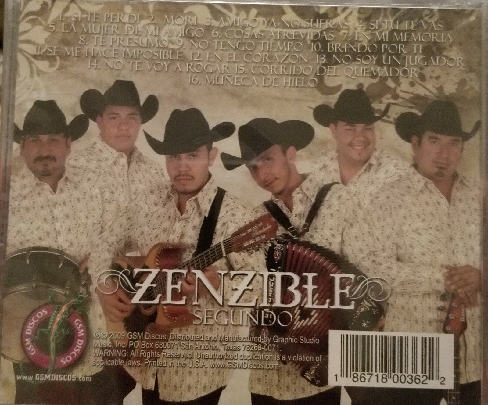 Zenzible Segundo CD | eBay - Image 2