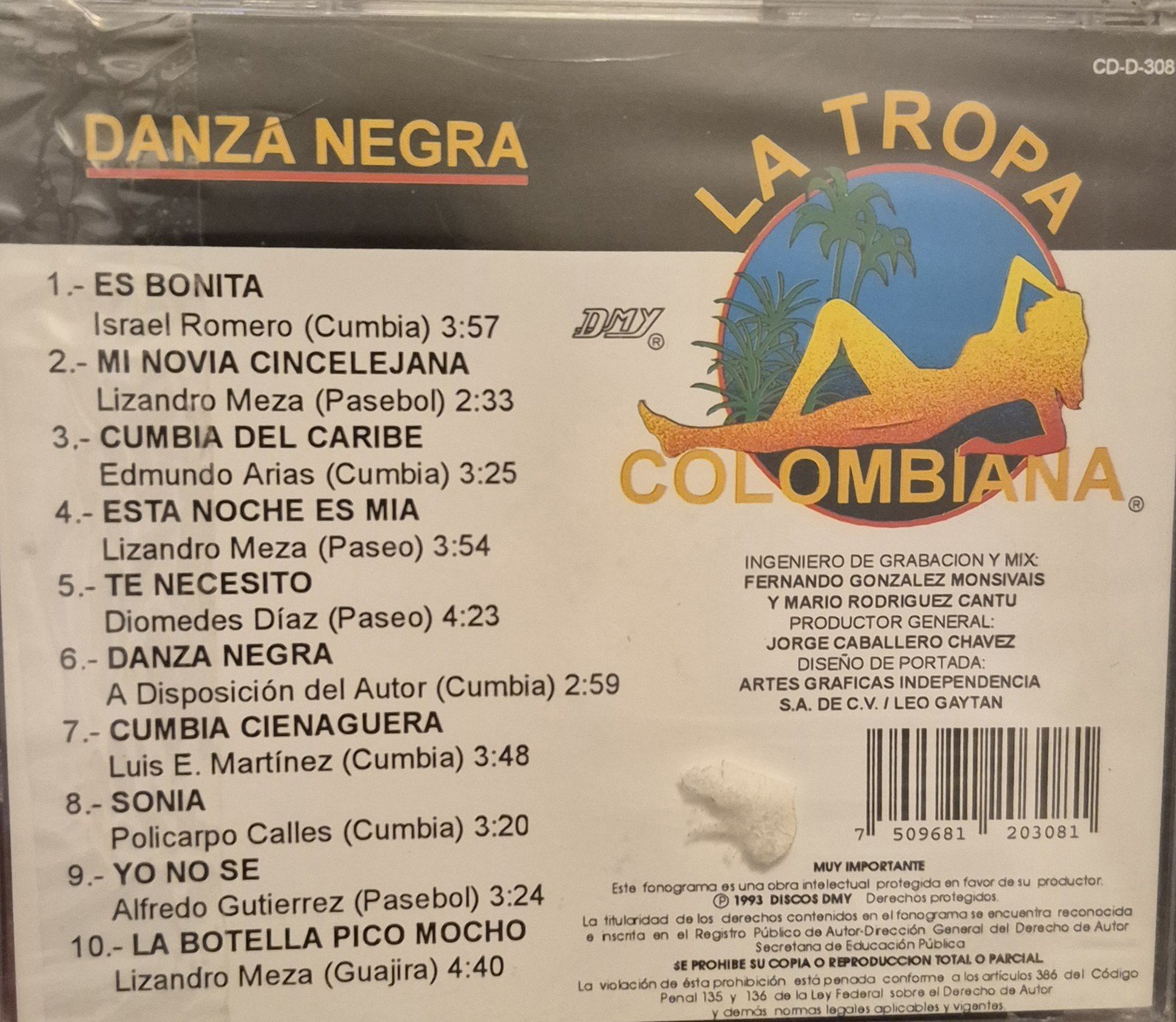 La Tropa Colombiana Danza Negra | eBay - Image 2