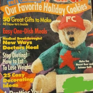 FAMILY CIRCLE Magazine, NOVEMBER 1, 1996, FAVORITE HOLIDAY COOKIES, MASCOT BEAR! | eBay