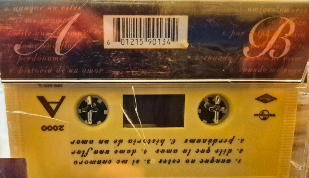 Mijares Historias de Un Amor Cassette Tape New Sealed - Image 2