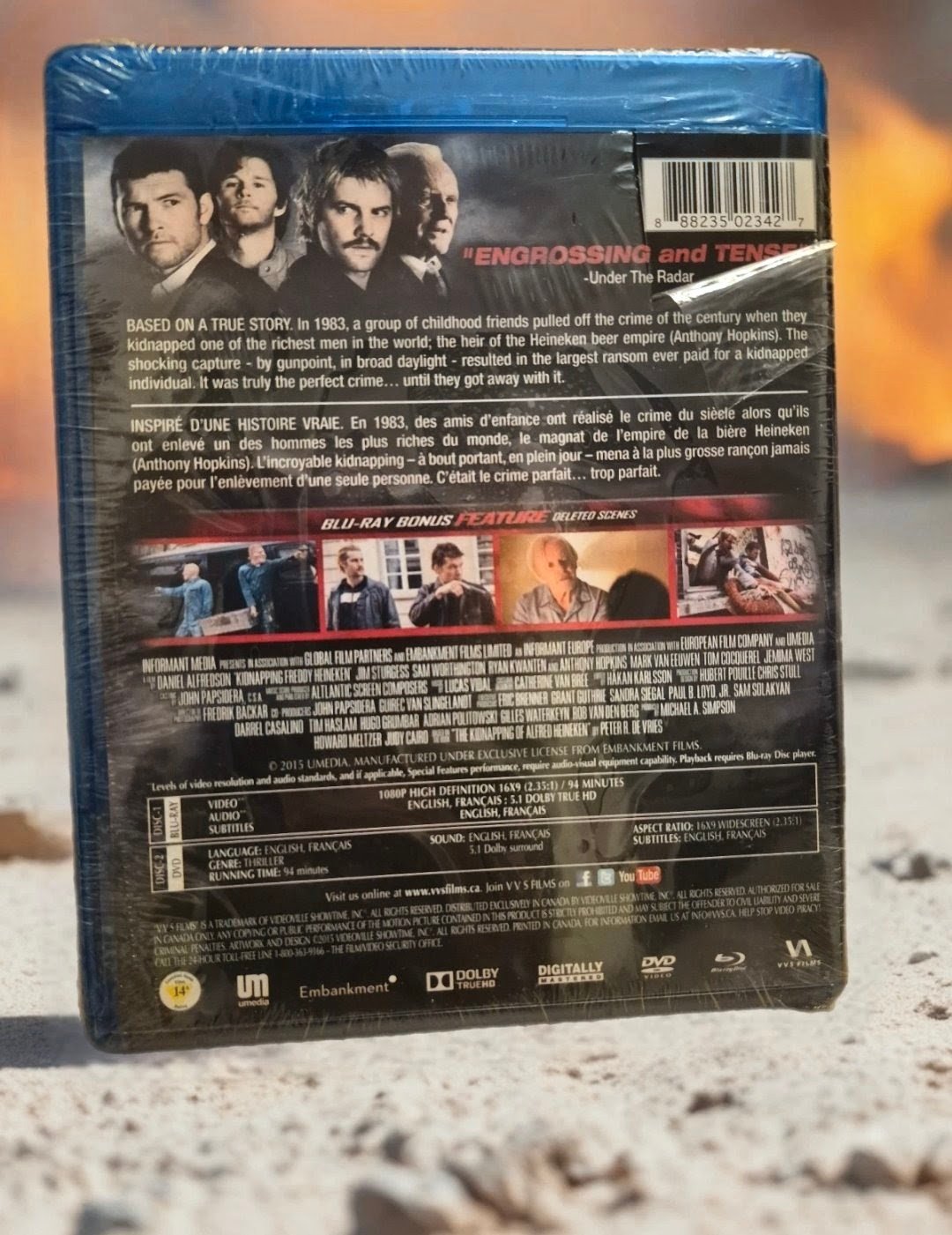 Kidnapping Mr. Heineken (Blu-ray) 687797154866 - Image 2