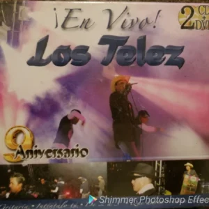 Los Telez-En Vivo Vol. 2- 9 Aniversario (CD + DVD New)