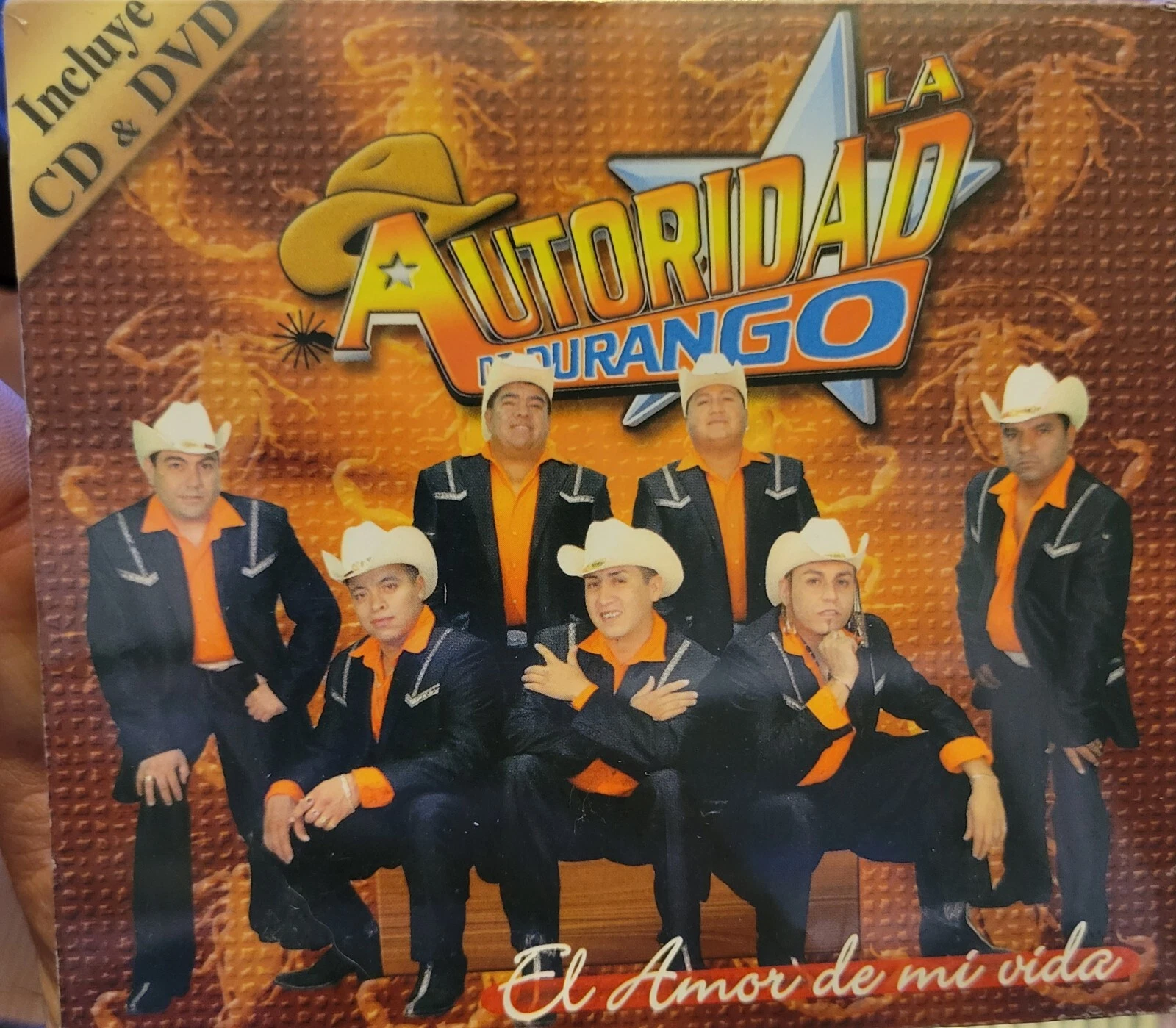 Autoridad De Durango El Amor De Mi Vida (CD + DVD New)