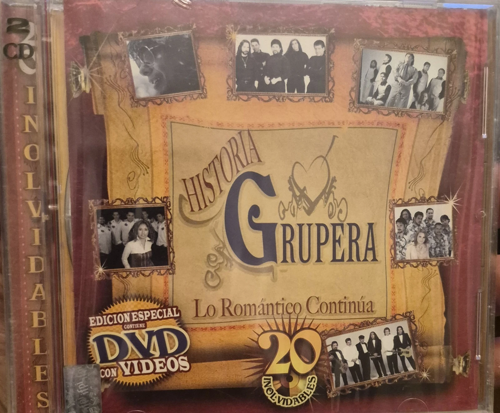 Historia Grupera by Various (CD, 2005)