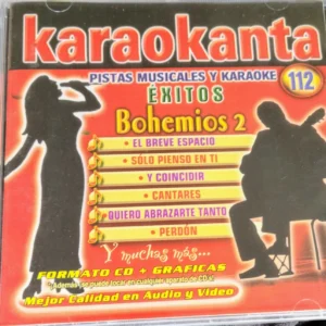 Karaokanta Exitos Bohemios 2 #112 CDG