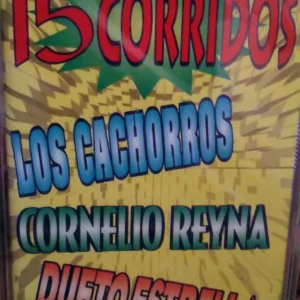 Varios Artistas-15 Corridos Con Los Cachorros, Cornelio Y Dueto Estrella Cassette