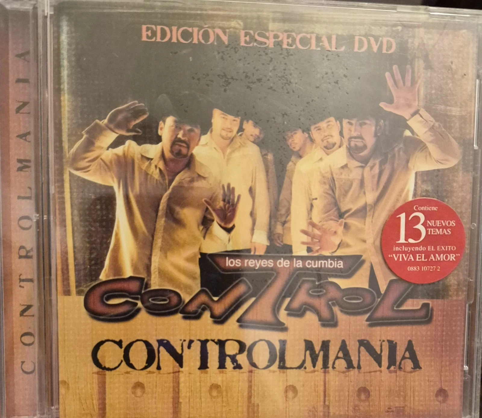 Control-Controlmania (CD + DVD Edicion Especial, Mar-2006, Univision Records) New