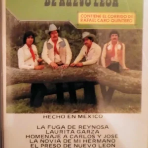 Los Invasores De Nuevo Leon-Corridos (Cassette New) RARE