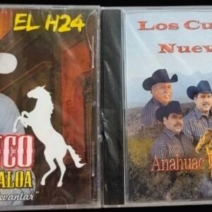 El Blanco-El H24 y Los Cuatralvos-Anahuac De Mis Amores (Combo 2 Cds New)