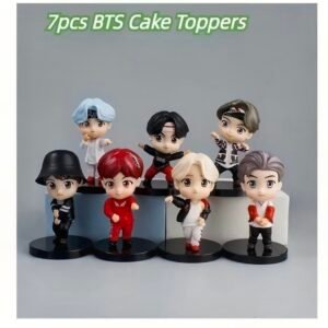 BTS 7 pieces Cake Toppers