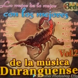Lo Mejor De Lo Mejor Con Los Mejores De La Musica Duranguense Vol. 2 (3CDS Brand New)