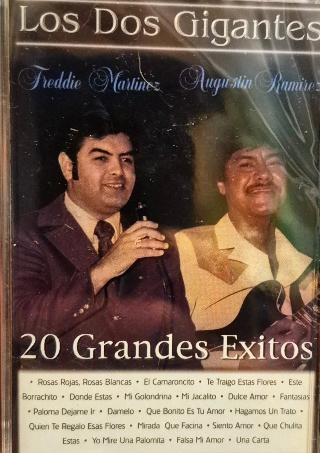 Various Artists-Los Dos Gigantes (Freddie Martinez y Agustine Ramirez)-20 Grandes Exitos (Cassette New SEALED)