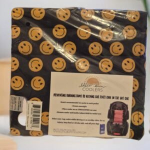 Little Bum Cooler Yellow Smiley Faces For Car Seats