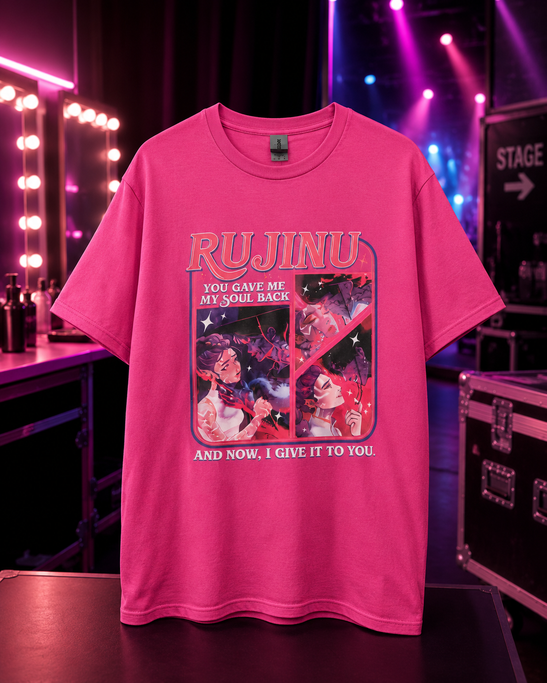 HUNTRIX RUJINU Shirt Demon Hunters-MEDIUM Size