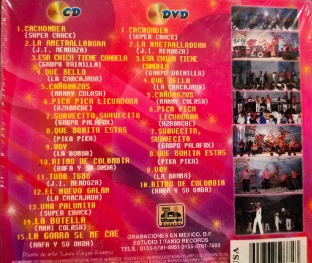 Varios Artistas-Viva El Sureste Vol.1 and Vol. 2-(2 CDs + 2 DVD Brand New SEALED) - Image 2