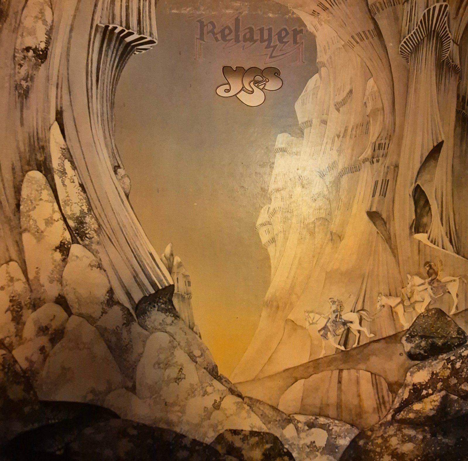 YES-Relayer (Used Vinyl Record Excellent Condition)