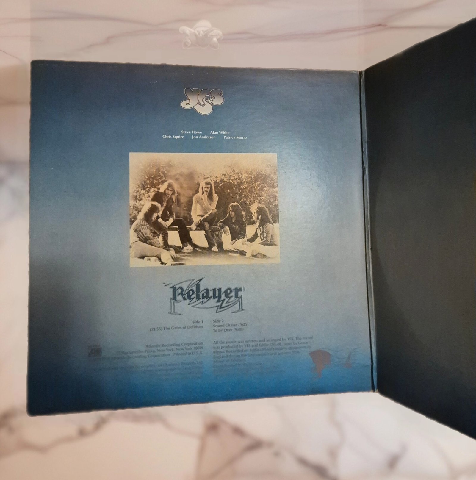 YES-Relayer (Used Vinyl Record Excellent Condition) - Image 3