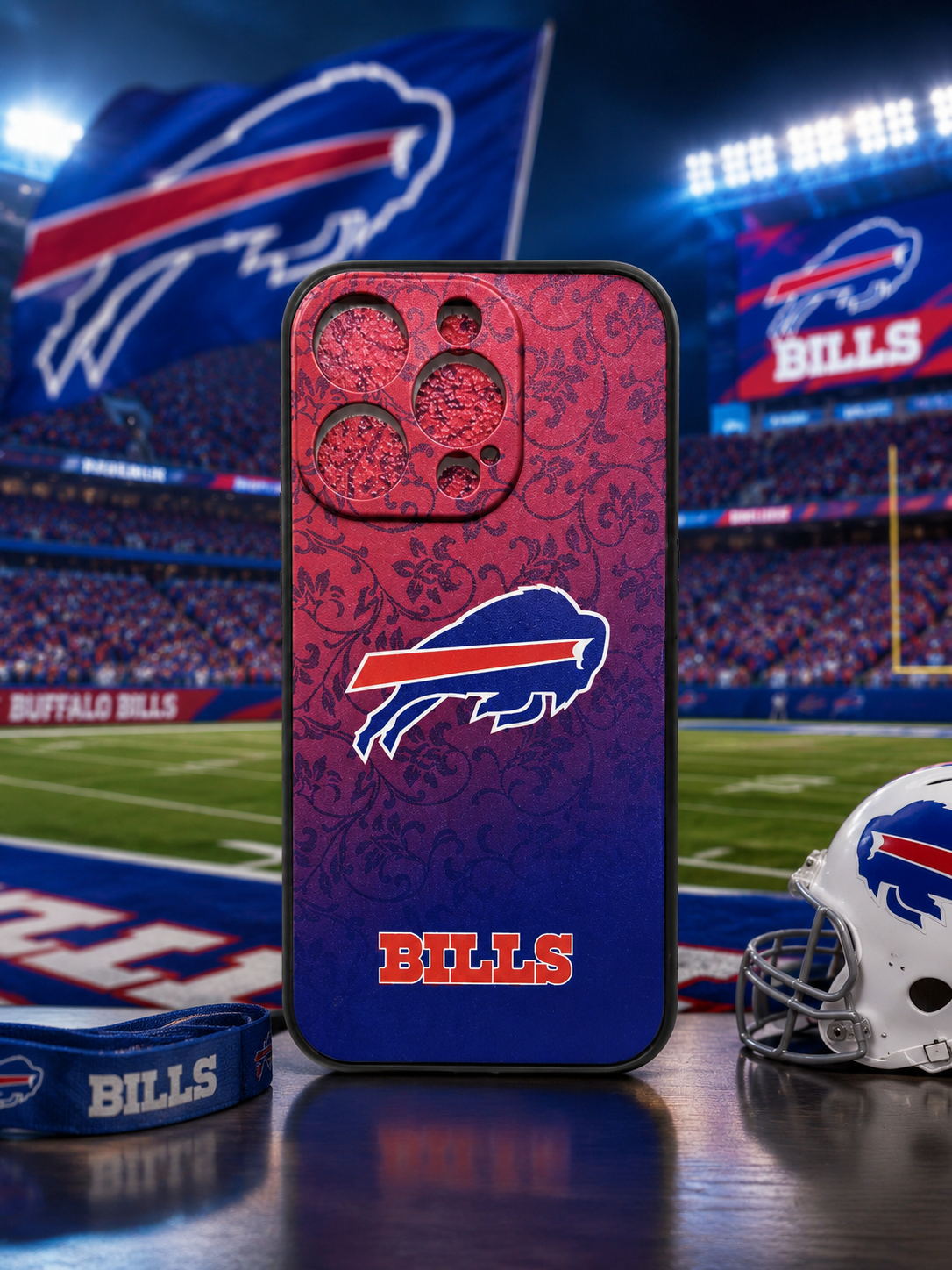 NFL Buffalo Bills Phone Case For iPhone 16 PRO MAX