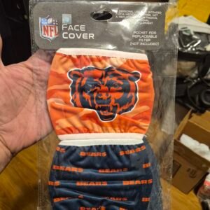 NFL Chicago Bears 2 Face Mask Covers (New)