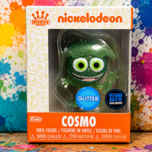 COSMO from Nickelodeon Glitter Funko Minis! Green Vinyl Figure 2024