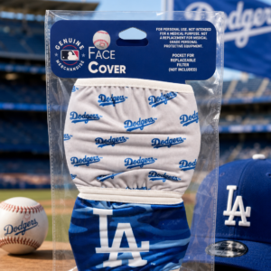 MLB Los Angeles Dodgers Team 2 Mask Face Covers Official MLB