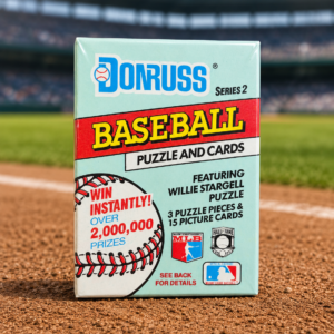 1991 DONRUSS Series 2 Baseball Wax Packs - 15 cards + 3 puzzle per pack