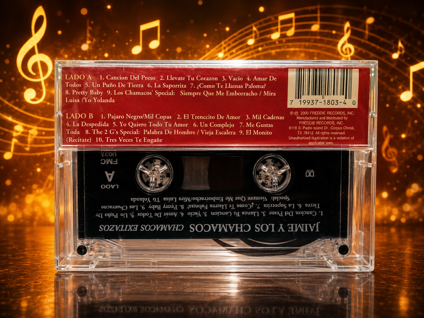 Jaime y Los Chamacos-Chamacos Exitazos (Cassette New) - Image 2