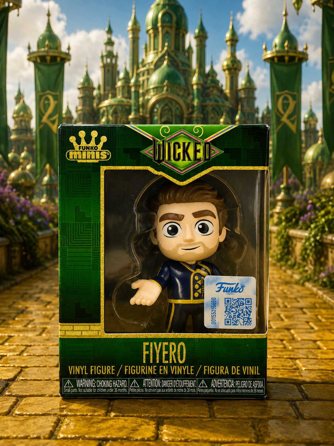 WICKED Fiyero Funko Minis Vinyl Figure New In Box Universal