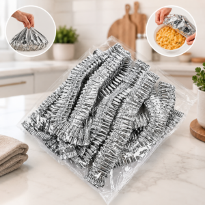Reusable Aluminum Foil Insulation Food Covers (50 Pcs 2026)
