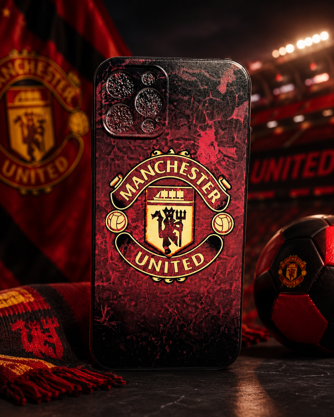 Soccer Manchester United iPhone 15 PRO MAX Case